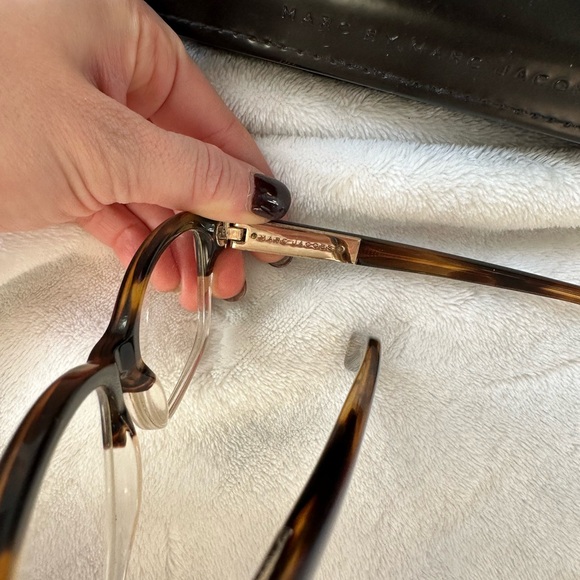 Marc by Marc Jacobs Black and Brown Glasses - Picture 2 of 5